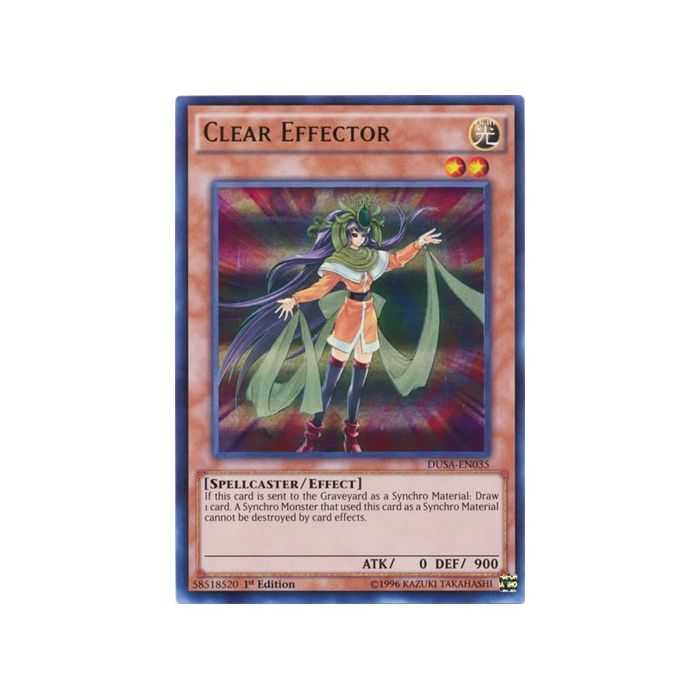 Clear Effector (Ultra Rare) – Duelist Saga | Carta YUGIOH en México