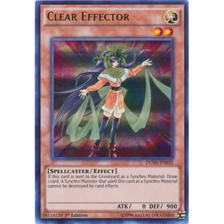 Clear Effector (Ultra Rare) – Duelist Saga | Carta YUGIOH en México