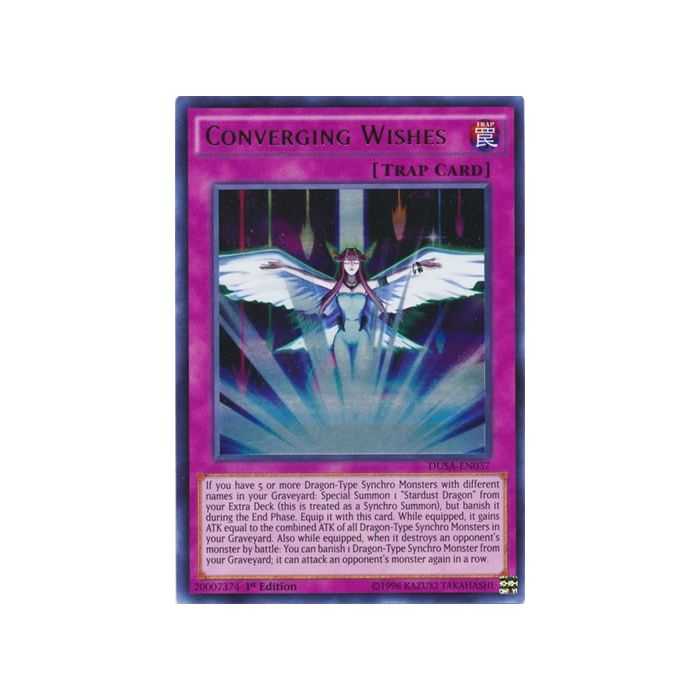 Converging Wishes (Ultra Rare) – Duelist Saga | Carta YUGIOH en México