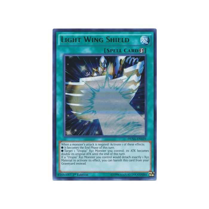 Light Wing Shield (Ultra Rare) – Duelist Saga | Carta YUGIOH en México