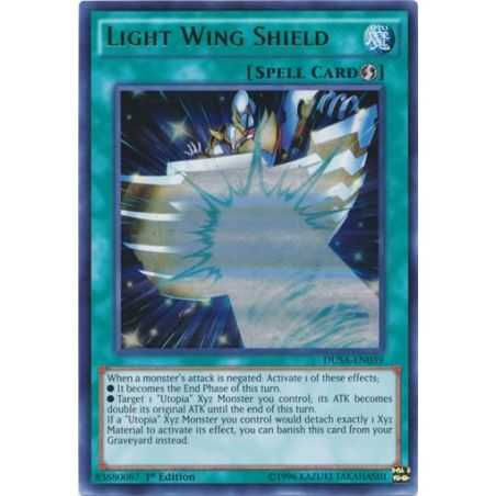 Light Wing Shield (Ultra Rare) – Duelist Saga | Carta YUGIOH en México