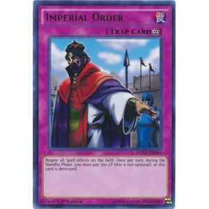 Imperial Order (Ultra Rare) – Duelist Saga | Carta YUGIOH en México