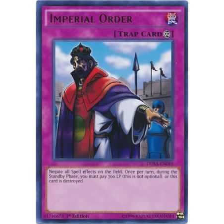 Imperial Order (Ultra Rare) – Duelist Saga | Carta YUGIOH en México