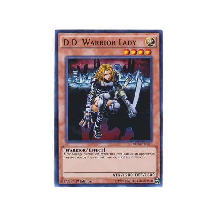 D.D. Warrior Lady (Ultra Rare) – Duelist Saga | Carta YUGIOH en México