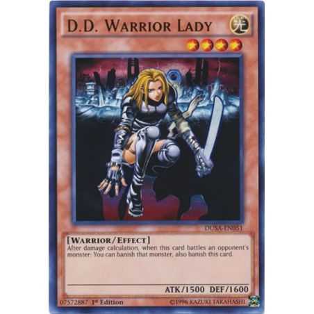 D.D. Warrior Lady (Ultra Rare) – Duelist Saga | Carta YUGIOH en México