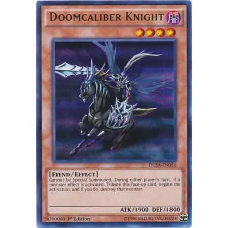 Doomcaliber Knight (Ultra Rare) – Duelist Saga | Carta YUGIOH en México