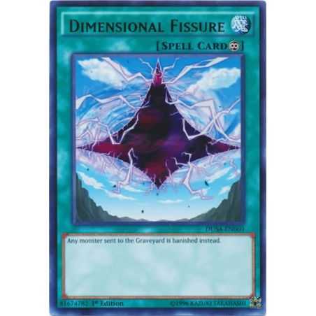 Dimensional Fissure (Ultra Rare) – Duelist Saga | Carta YUGIOH en México