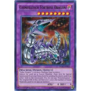 Chimeratech Fortress Dragon (Ultra Rare) – Duelist Saga | Carta YUGIOH en México