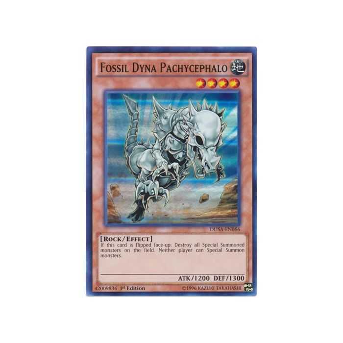 Fossil Dyna Pachycephalo (Ultra Rare) – Duelist Saga | Carta YUGIOH en México