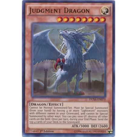 Judgment Dragon (Ultra Rare) – Duelist Saga | Carta YUGIOH en México