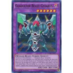 Gladiator Beast Gyzarus (Ultra Rare) – Duelist Saga | Carta YUGIOH en México