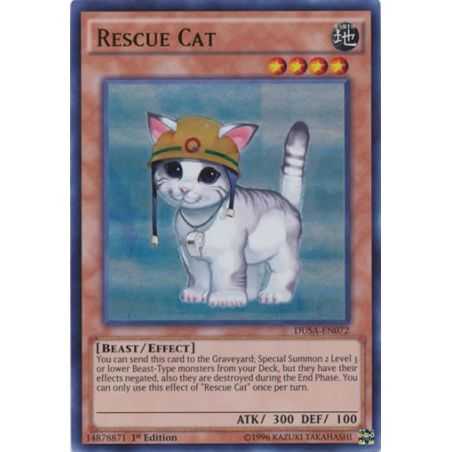 Rescue Cat (Ultra Rare) – Duelist Saga | Carta YUGIOH en México