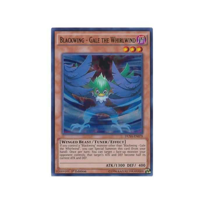 Blackwing - Gale the Whirlwind (Ultra Rare) – Duelist Saga | Carta YUGIOH en México