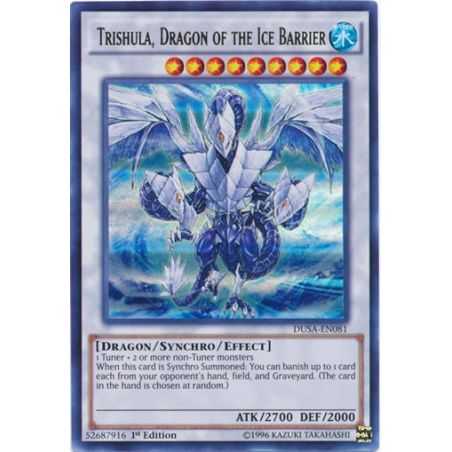 Trishula, Dragon of the Ice Barrier (Ultra Rare) – Duelist Saga | Carta YUGIOH en México