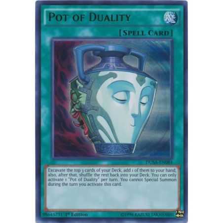 Pot of Duality (Ultra Rare) – Duelist Saga | Carta YUGIOH en México