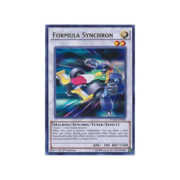 Formula Synchron (Ultra Rare) – Duelist Saga | Carta YUGIOH en México