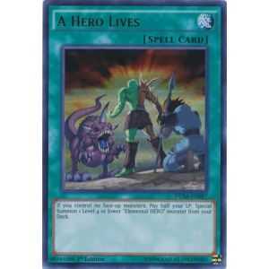 A Hero Lives (Ultra Rare) – Duelist Saga | Carta YUGIOH en México