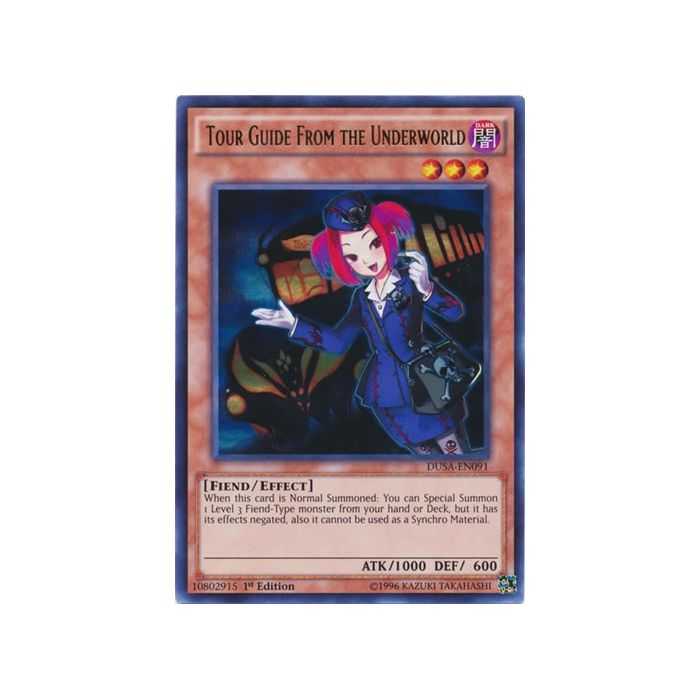 Tour Guide from the Underworld (Ultra Rare) – Duelist Saga | Carta YUGIOH en México