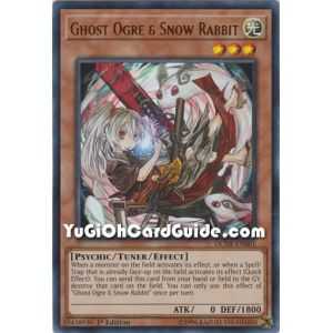 Ghost Ogre & Snow Rabbit (Ultra Rare) – Duel Devastator | Carta YUGIOH en México