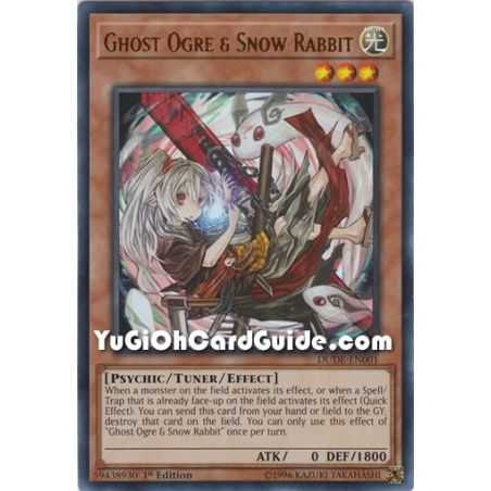 Ghost Ogre & Snow Rabbit (Ultra Rare) – Duel Devastator | Carta YUGIOH en México
