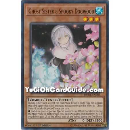 Ghost Sister & Spooky Dogwood (Ultra Rare) – Duel Devastator | Carta YUGIOH en México