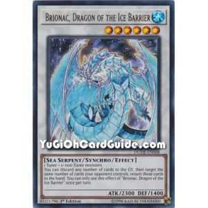Brionac, Dragon of the Ice Barrier (Ultra Rare) – Duel Devastator | Carta YUGIOH en México