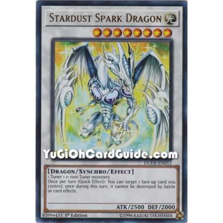 Stardust Spark Dragon (Ultra Rare) – Duel Devastator | Carta YUGIOH en México