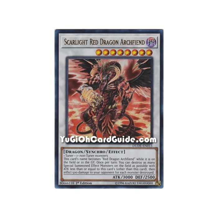 Scarlight Red Dragon Archfiend (Ultra Rare) – Duel Devastator | Carta YUGIOH en México