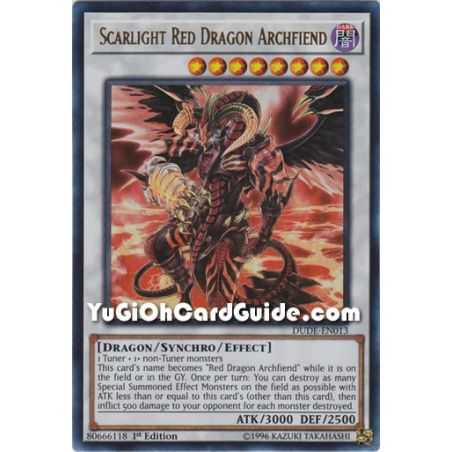 Scarlight Red Dragon Archfiend (Ultra Rare) – Duel Devastator | Carta YUGIOH en México