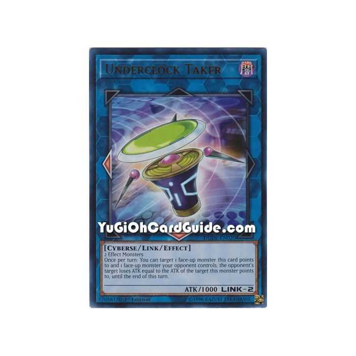 Underclock Taker (Ultra Rare) – Duel Devastator | Carta YUGIOH en México