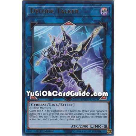 Decode Talker (Ultra Rare) – Duel Devastator | Carta YUGIOH en México