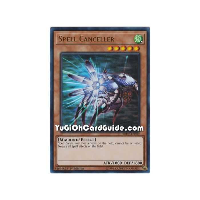 Spell Canceller (Ultra Rare) – Duel Devastator | Carta YUGIOH en México