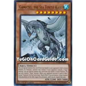 Gameciel, the Sea Turtle Kaiju (Ultra Rare) – Duel Devastator | Carta YUGIOH en México