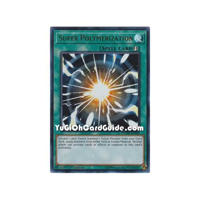 Super Polymerization (Ultra Rare) – Duel Devastator | Carta YUGIOH en México