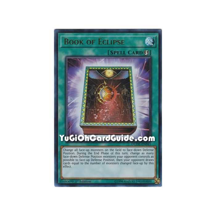 Book of Eclipse (Ultra Rare) – Duel Devastator | Carta YUGIOH en México
