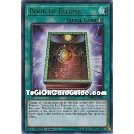 Book of Eclipse (Ultra Rare) – Duel Devastator | Carta YUGIOH en México
