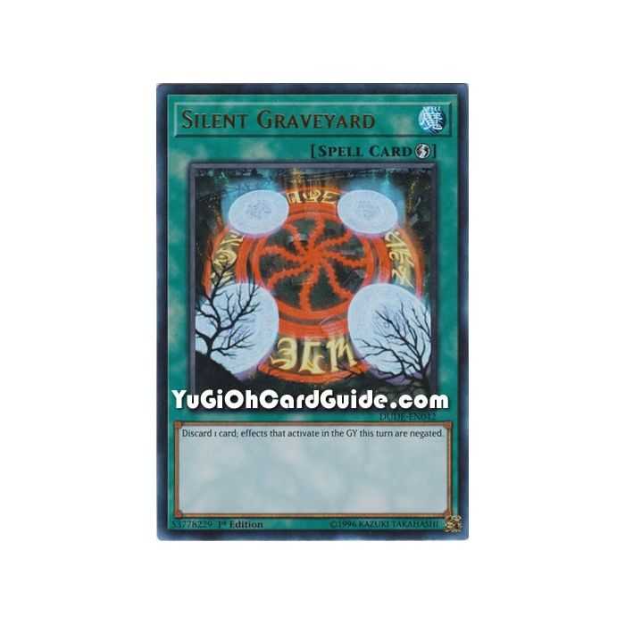 Silent Graveyard (Ultra Rare) – Duel Devastator | Carta YUGIOH en México