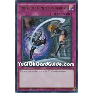 Different Dimension Ground (Ultra Rare) – Duel Devastator | Carta YUGIOH en México