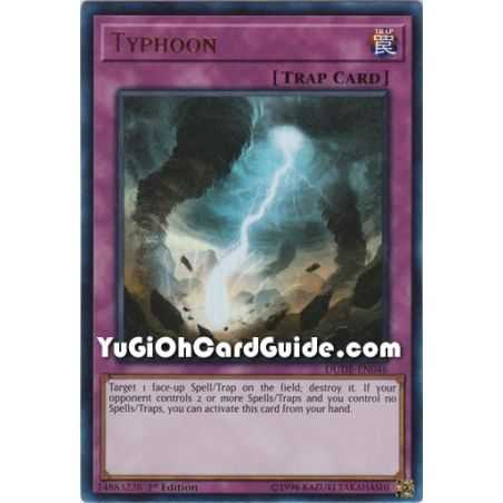 Typhoon (Ultra Rare) – Duel Devastator | Carta YUGIOH en México