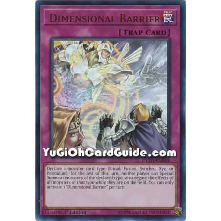 Dimensional Barrier (Ultra Rare) – Duel Devastator | Carta YUGIOH en México