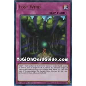 Lost Wind (Ultra Rare) – Duel Devastator | Carta YUGIOH en México