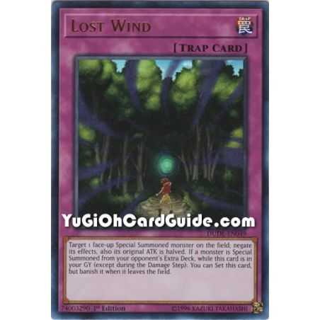 Lost Wind (Ultra Rare) – Duel Devastator | Carta YUGIOH en México