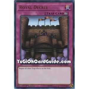 Royal Decree (Ultra Rare) – Duel Devastator | Carta YUGIOH en México