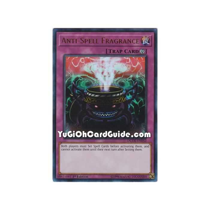 Anti-Spell Fragrance (Ultra Rare) – Duel Devastator | Carta YUGIOH en México