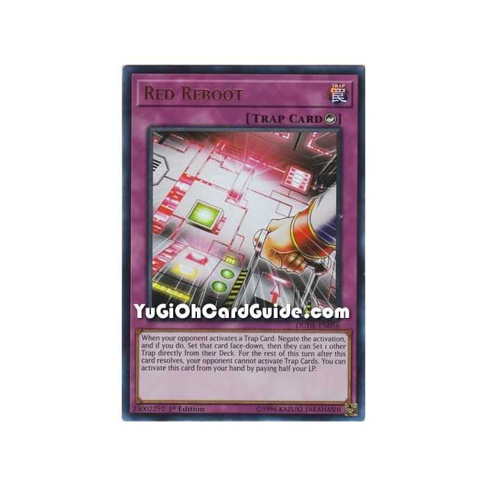 Red Reboot (Ultra Rare) – Duel Devastator | Carta YUGIOH en México