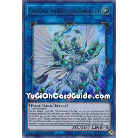 Celestial Knightlord Parshath (Ultra Rare) – Duel Overload | Carta YUGIOH en México