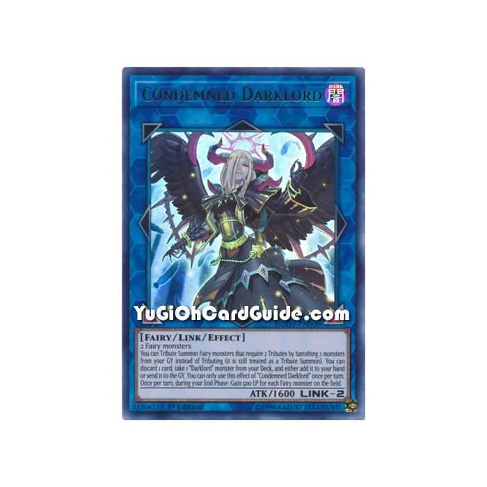 Condemned Darklord (Ultra Rare) – Duel Overload | Carta YUGIOH en México