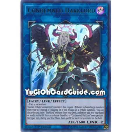 Condemned Darklord (Ultra Rare) – Duel Overload | Carta YUGIOH en México
