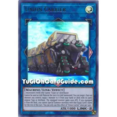 Union Carrier (Ultra Rare) – Duel Overload | Carta YUGIOH en México