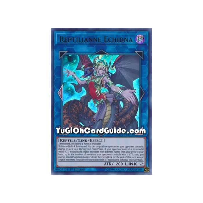 Reptilianne Echidna (Ultra Rare) – Duel Overload | Carta YUGIOH en México